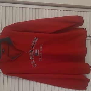 U.S. Polo Assn. XL red pullover